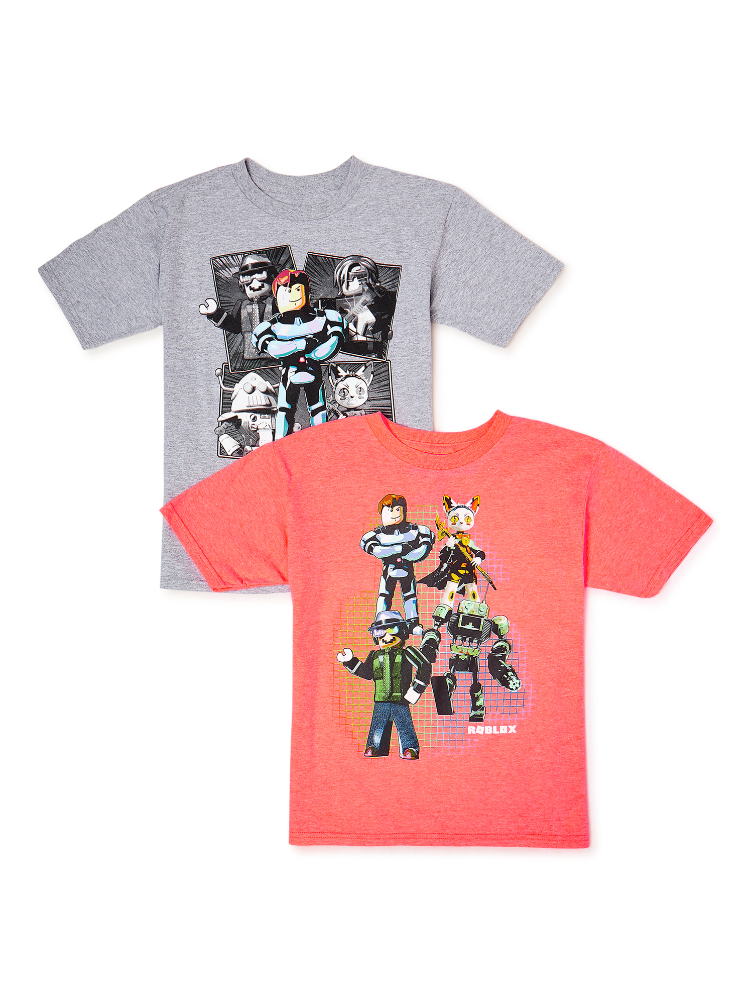 Roblox Boys Graphic T-Shirt, 2-Pack, Size 4-18